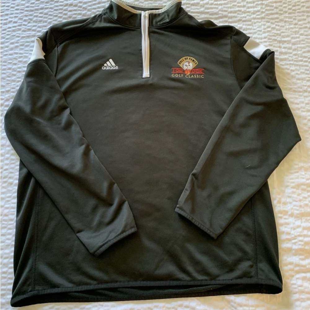 Adidas golf Men’s pullover Xl “ Hall Of Famer Lou Brock Golf Classic” Lindenwood